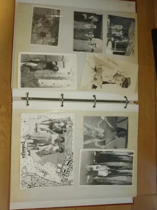 Álbum antiguas  fotos Albacete fiestas familia