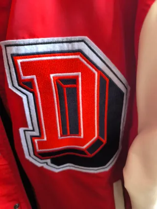 Bomber Zara Rossa e Bianca Taglia M