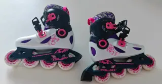 Patines ajustables 28-30 +Protecciones+Bolsa+Casco