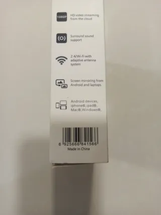 Adaptador Pantalla Inalámbrico 1080P HDTV