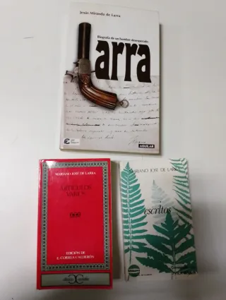 Lote libros Larra