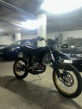 Rieju MRX 50 (Cambio x moto de enduro)