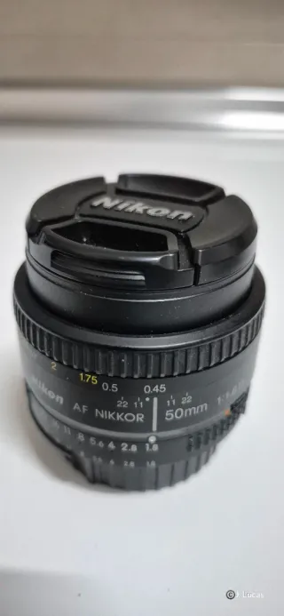 Objetivo Nikon AF NIKKOR 50mm 1:1.8
