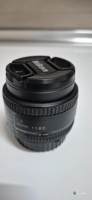 Objetivo Nikon AF NIKKOR 50mm 1:1.8