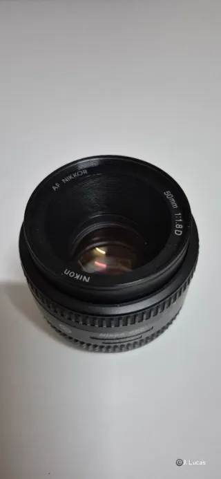Objetivo Nikon AF NIKKOR 50mm 1:1.8