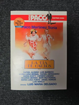 DVD La Tía de Carlos - Paco Martínez Soria