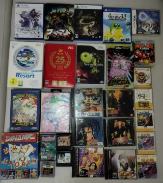 Lote Videojuegos PS1, PS2, Wii, GB, DS