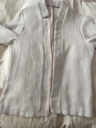 Blazer beige panna elegante sportivo