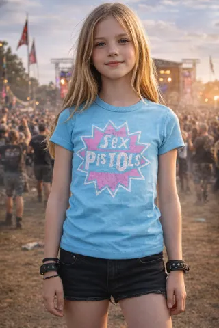 Camiseta Bershka Sex Pistols Talla XS. Nueva