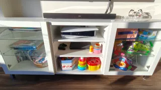 Banak Mesa comedor con 4 sillas cómoda y espejo