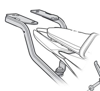 Herrajes Soporte Baúl Shad Yamaha MT-03