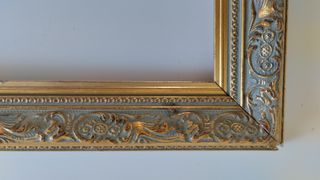 Cuadro Marco Barocco Grande Pan de Oro, Antiguo