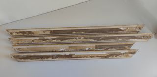 Cuadro Marco Barocco Grande Pan de Oro, Antiguo