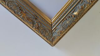 Cuadro Marco Barocco Grande Pan de Oro, Antiguo