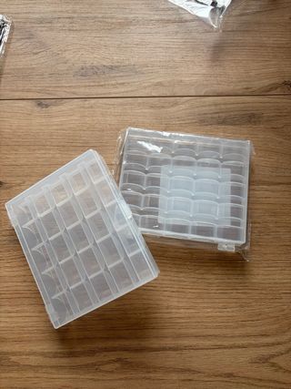 Cajas para guardar canillas (2 unidades)