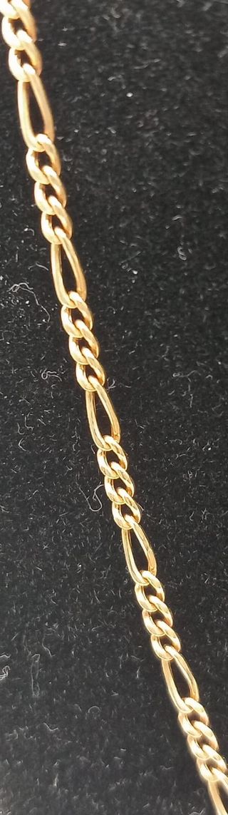 Cadena Fígaro de oro 18k, 1,7gr, Ref. O-343.