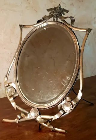 Espejo Francés Art Deco Egipcio