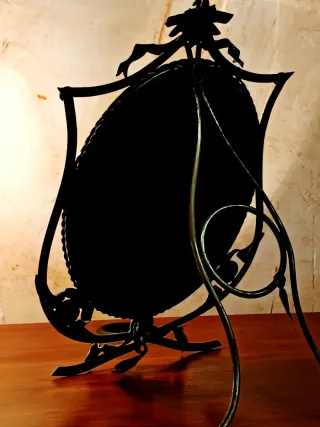 Espejo Francés Art Deco Egipcio