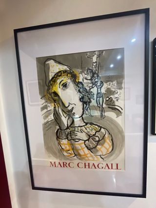 Cartel de arte Marc Chagall