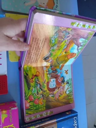 Lote cuentos cartón duro ideal bebés