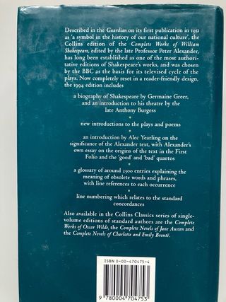 Complete Works of William Shakespeare