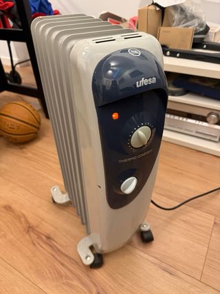 Radiador Eléctrico Ufesa Beige/Azul