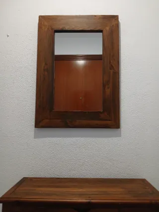 Mueble de entrada de madera