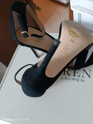 Decolleté sandali tacco