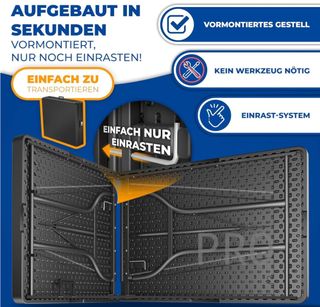 Mesa de camping plegable de plástico - Kesser