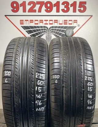 -225 60 15 W KUMHO RUEDA AL 90% VIDA UTIL