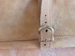 Joyero viaje vintage ante marrón