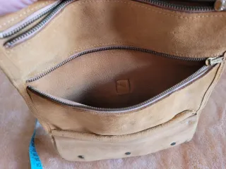 Joyero viaje vintage ante marrón