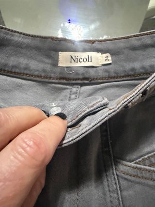 Pantalón Nicoli gris nuevo