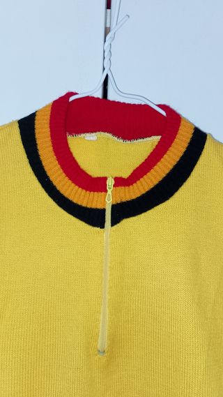 Maillot ciclismo vintage de punto. Bélgica