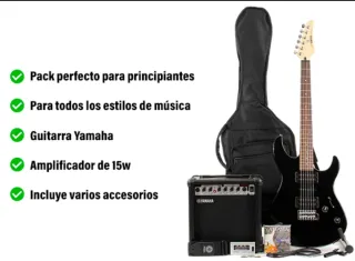 Pack Guitarra Yamaha ERG 121 GPII Completo