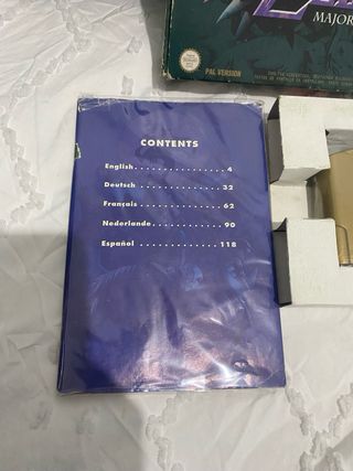 Zelda Majora's Mask N64 PAL