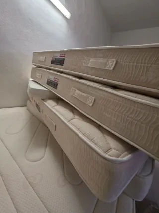 Somier y colchón cama individual