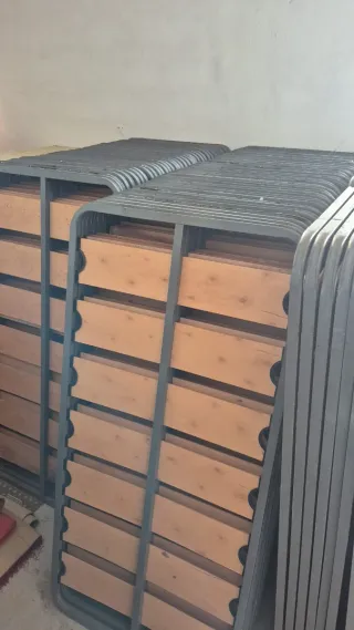 Somier y colchón cama individual