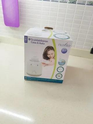 Calienta biberones y potitos Nuvita