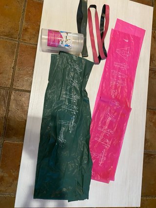 Tabla abdominales y bandas elasticas.