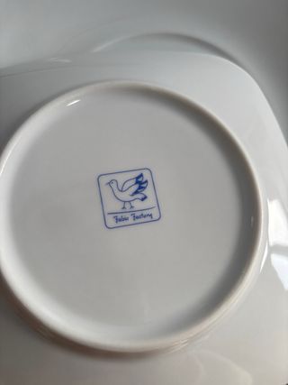 Vajilla Fabio Factory Porcelana Blanca