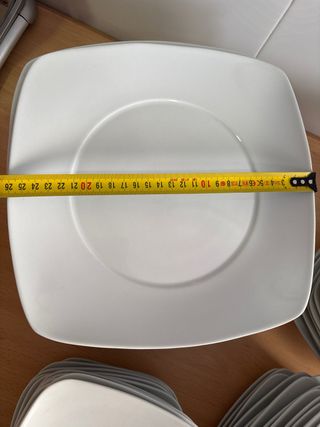 Vajilla Fabio Factory Porcelana Blanca