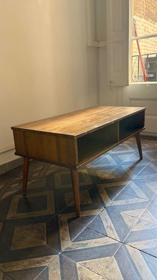 Mesa centro rectangular madera