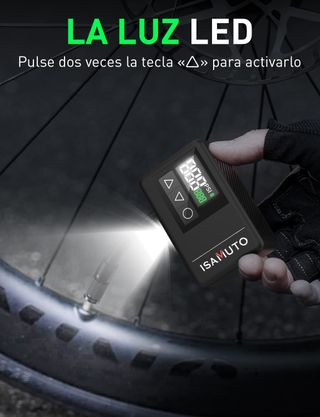 Mini Inflador Eléctrico Portátil 120 PSI