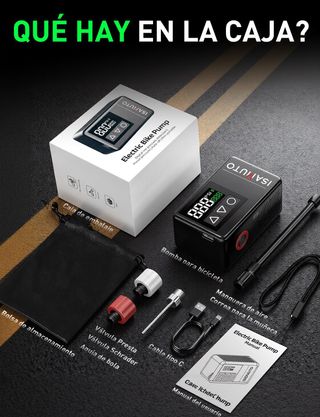 Mini Inflador Eléctrico Portátil 120 PSI