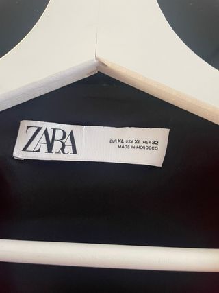 Chaqueta capa roja Zara