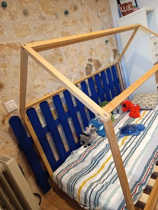 Cama niño de madera