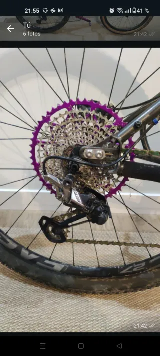 Bicicleta 29 Titanio Voodoo talla M