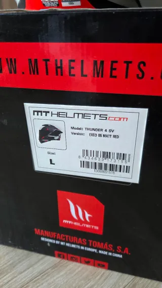 Casco Integral MT Thunder 4 Sv Exeo