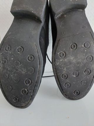 Zapatos de ante negros T42